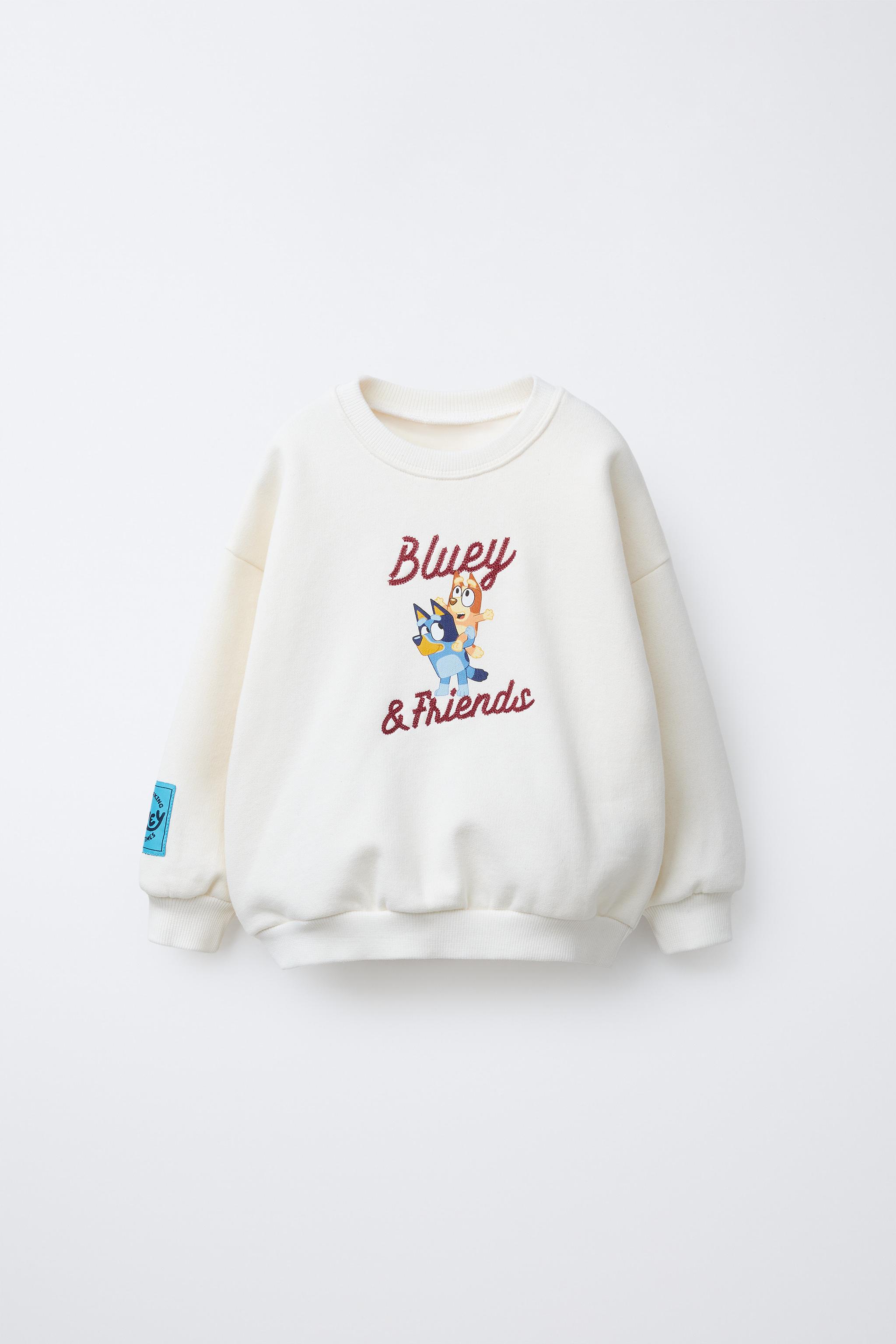 BLUEY © LUDO STUDIO EMBROIDERED SWEATSHIRT
